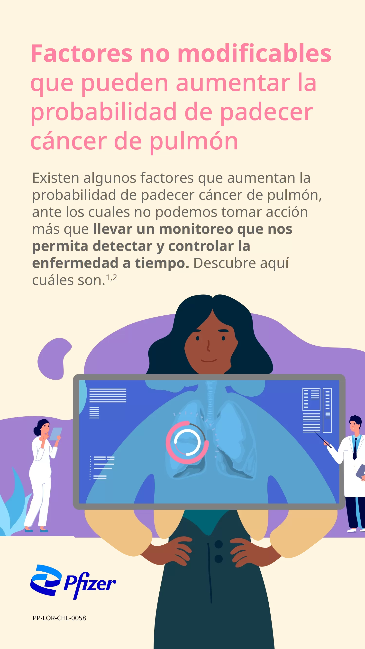 Factores no modificables que pueden aumentar la probabilidad de padecer cáncer de pulmón